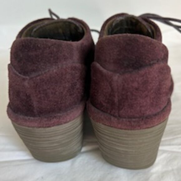Rare Fly London, Suede, Lace Up Wedges, Size 35 - Picture 7 of 10
